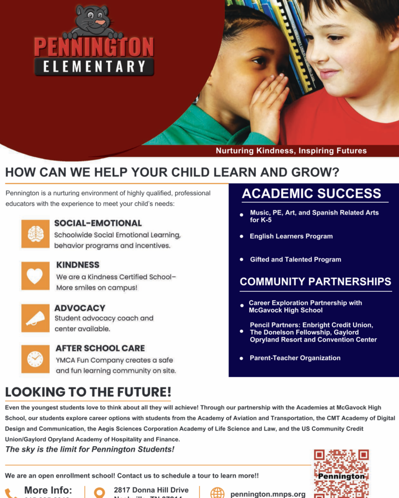 School Advertising Flyer