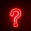 Photo of a red, neon question mark against a black wall. Photo of a red, glowing, neon heart against a wall. Photo by Alina Rubo on Unsplash